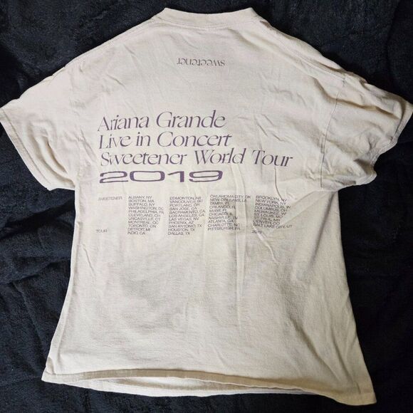 Ariana Grande Sweetener World Tour Concert T-shirt Unisex XL 2019 - Picture 5 of 7